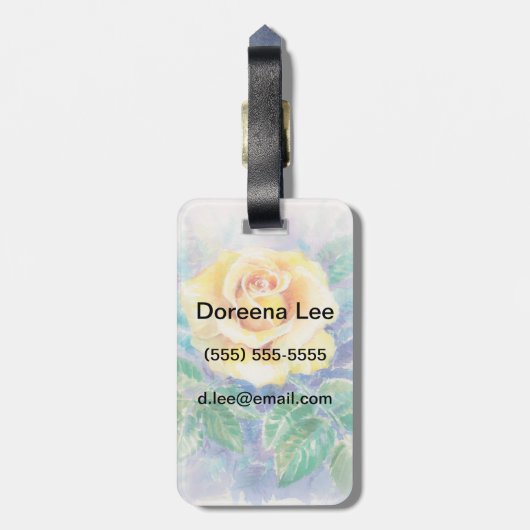 2つは上がりました ラゲッジタグ (裏面縦)