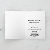 2つは1枚の聖書の詩カードよりよいです サンキューカード (内部)