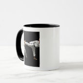 2つを小競合する2 Blackbelts マグカップ (正面左)