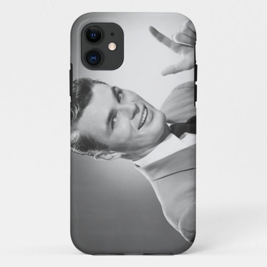 2つを指している人 Case-Mate iPhoneケース (裏面)