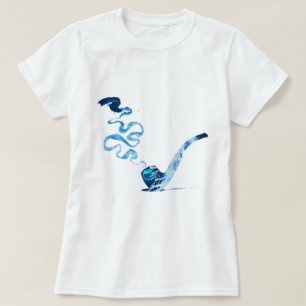 2つを煙らす管の芸術 Tシャツ