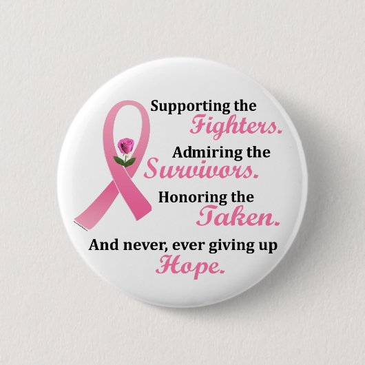 2つを紀元前に取られる戦闘機の生存者 缶バッジ (正面)