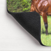 2つを走っているアラビアの馬 マウスパッド (コーナー)