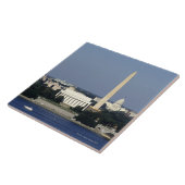 2つを造る米国の国会議事堂とのWashington D.C.のスカイライン タイル (側面)