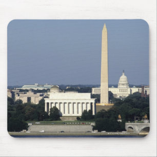 2つを造る米国の国会議事堂とのWashington D.C.のスカイライン マウスパッド