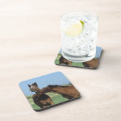 2つを遊んでいる子馬 コースター (右側)