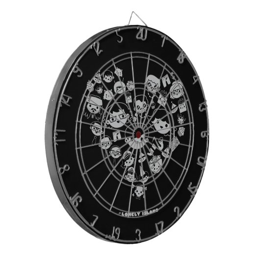 2つをlove ダーツボード (正面左)