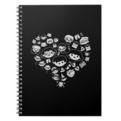 2つをlove ノートブック (正面)