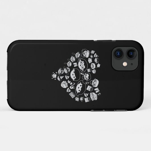 2つをlove Case-Mate iPhoneケース (裏面(横))