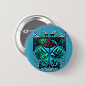 2つイーグルスはボタンがかかります 缶バッジ (正面&裏面)