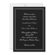 2つエレガントの招待状とスクリ縁どップ文字