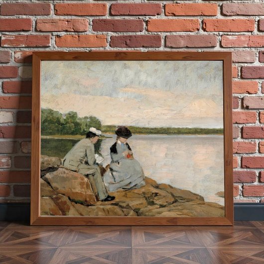 2つオンビーチ、Arvid Liljelund ポスター