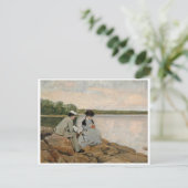 2つオンビーチ、Arvid Liljelund ポストカード (スタンド正面)