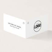 2つモダンのホワイトアパレルのロゴ価格つるラベル (外部)