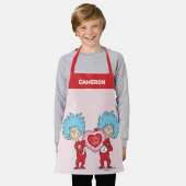 2つ目の愛 エプロン (着用した状態)