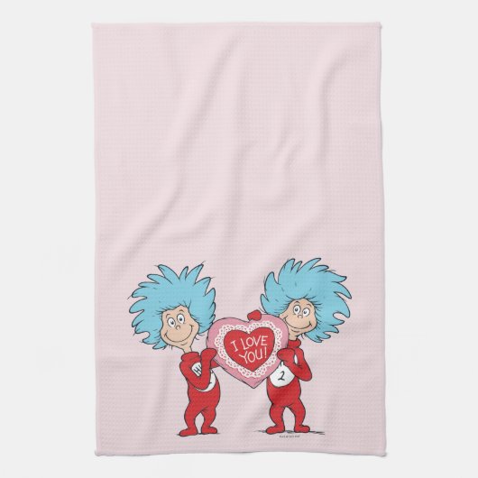 2つ目の愛 キッチンタオル (縦)