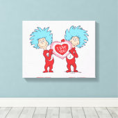 2つ目の愛 キャンバスプリント (インサイチュ (ウッドフロア))