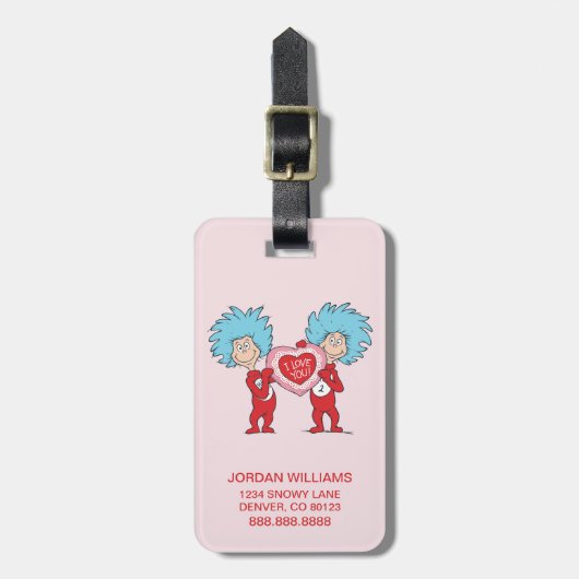 2つ目の愛 ラゲッジタグ (正面縦)