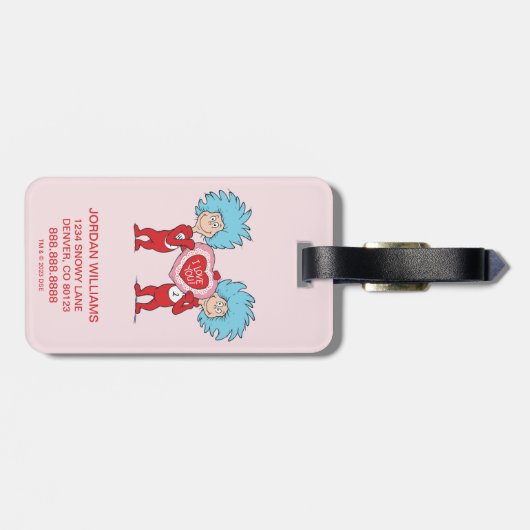 2つ目の愛 ラゲッジタグ (裏面横)