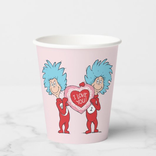 2つ目の愛 紙コップ (正面)