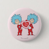 2つ目の愛 缶バッジ (正面)