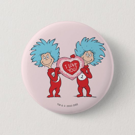 2つ目の愛 缶バッジ (正面)