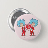 2つ目の愛 缶バッジ (正面&裏面)