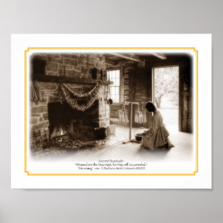 2つ目のBeatitude Size 8.5x11ポスター ポスター