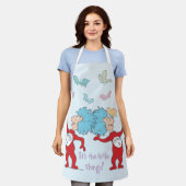 2つ目は小さなもの! エプロン (着用した状態)