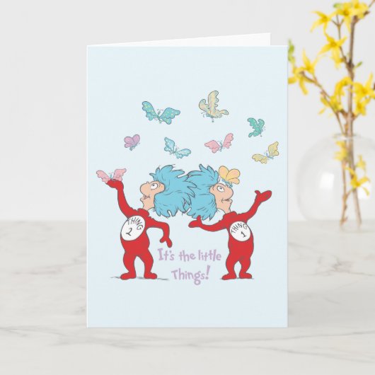 2つ目は小さなもの! カード (黄色い花)