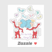 2つ目は小さなもの! シール (シート)