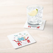 2つ目は小さなもの！ スクエアペーパーコースター (インサイチュ)