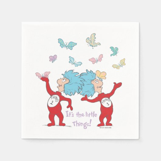 2つ目は小さなもの！ スタンダードカクテルナプキン (正面)