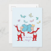 2つ目は小さなもの！ ポストカード (正面/裏面)