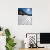 2で準備された新し走いクロスカントリースキー ポスター (ホームオフィス)