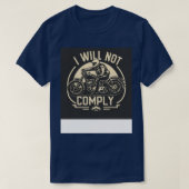 2に従わない Tシャツ (デザイン正面)