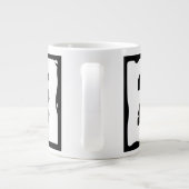 2に2を加えると5になる ジャンボコーヒーマグカップ (裏面)