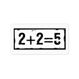 2に2を加えると5になる ラベル