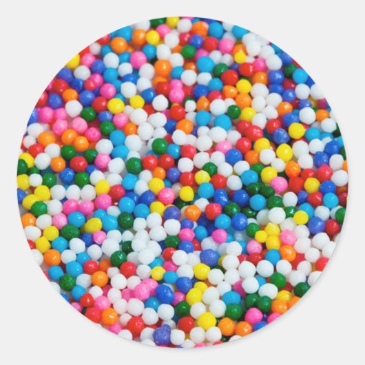 2のあたりで振りかけます ラウンドシール (正面)