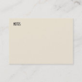 2のためになされる自転車:  アール・デコのお母さんカード コーリングカード (裏面)