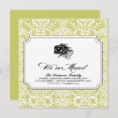 2のために造られる自転車{私達は動きました} 案内状 (正面/裏面)