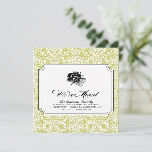 2のために造られる自転車{私達は動きました} 案内状 (スタンド正面)