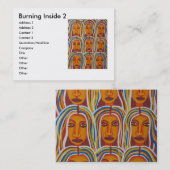 2の中の燃焼 名刺 (正面/裏面)