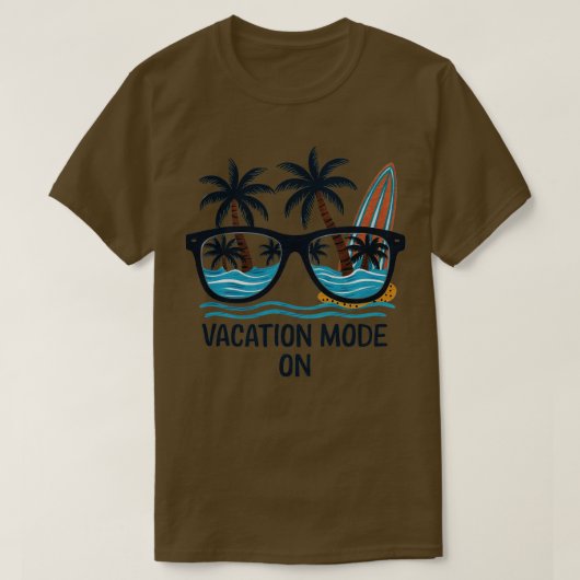 2の休暇モード Tシャツ (デザイン正面)