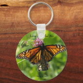 2の写真の蝶、愛は空気の中にある… キーホルダー (正面)