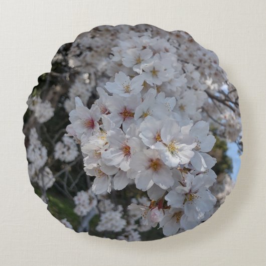 #2の桜 ラウンドクッション (正面)