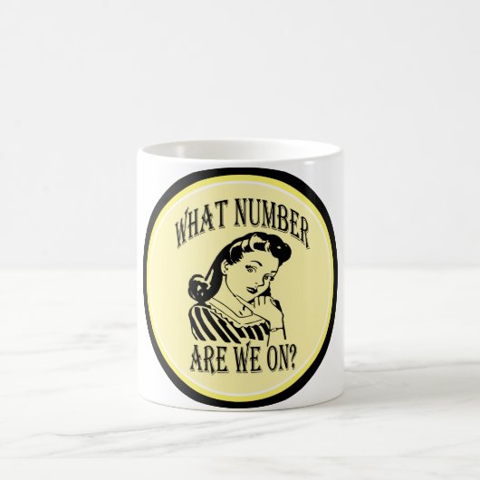 #2の私達はどんな数であるかBunco コーヒーマグカップ (中央)