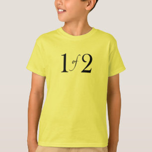 2の1 (双生児) Tシャツ