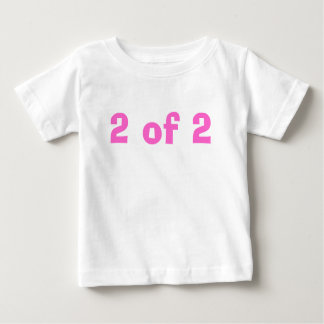 2の2 -カスタマイズ ベビーTシャツ