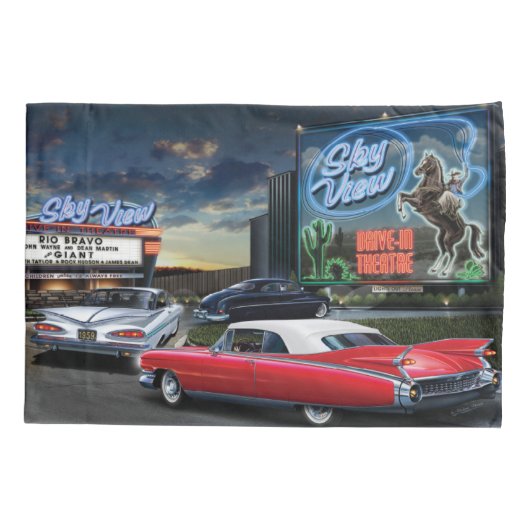 2のSkyviewドライブ 枕カバー (裏面-左)